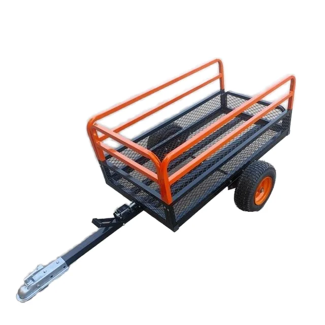 

Supplied Small Tractor Behind Tow Bike Dump Trailer Motorcycle & ATV Trailers With Low MOQ Car Trailers