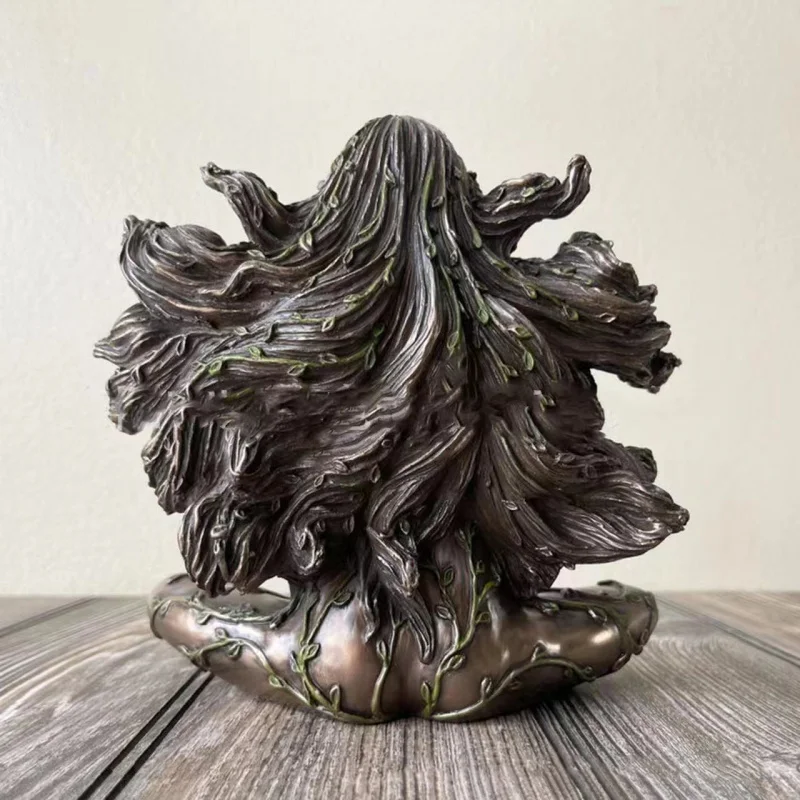 2024 فراشة جديدة عبر الحدود الأم الأرض غايا تمثال الراتنج الحرفية زخرفة ديكور المنزل