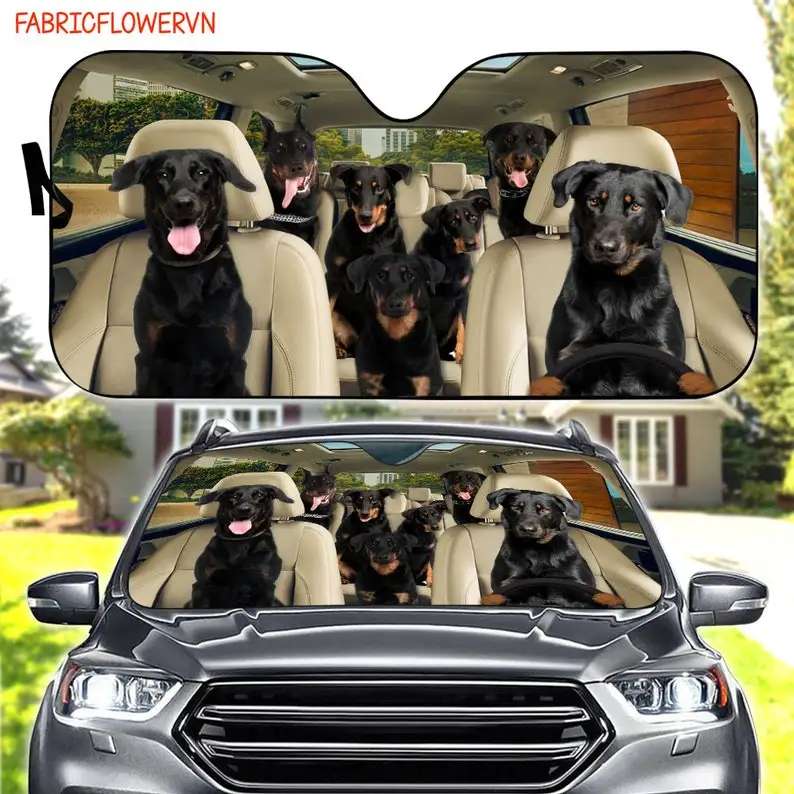 

Beauceron Car Sunshade, Beauceron Car Decoration, Beauceron Windshield, Dog Lovers, Dog Car Sunshade, Gift For Mom, Gift For Dad