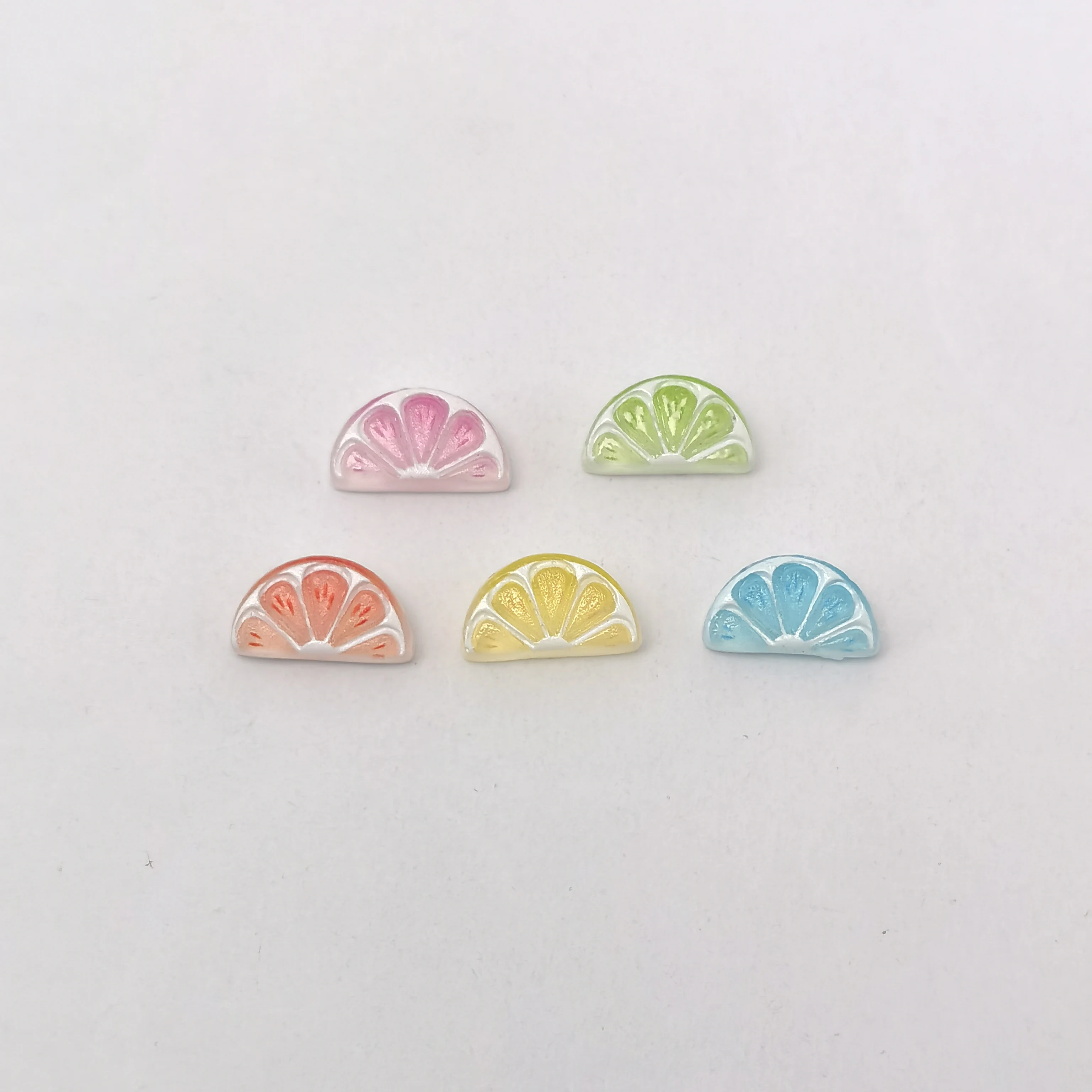 Resin Accessories Mini Orange Fruit Cabochon Scrapbooking DIY Handmade Phone Case Decor Crafts