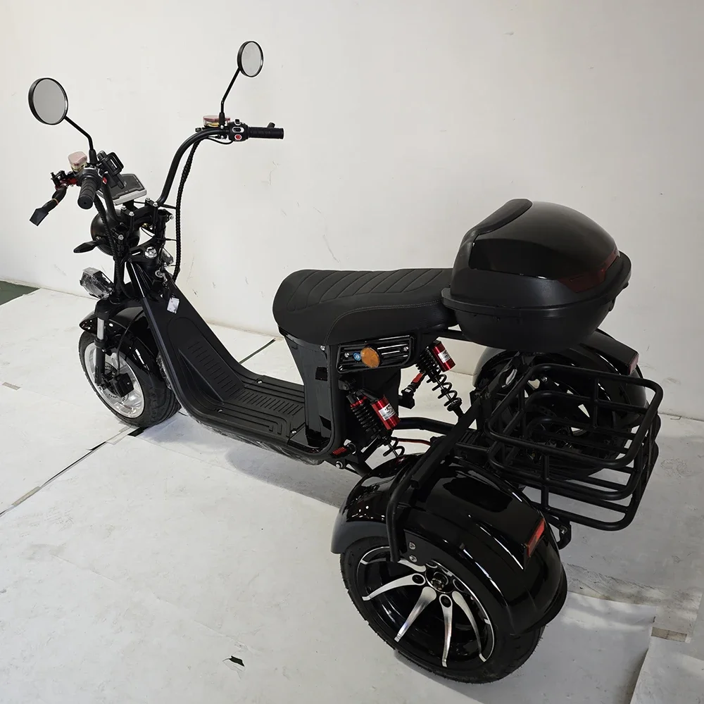 

3 Wheel Bike Adult Bicycle Electric Tricycle Scooter Aluminum Materials Moped Adult 2000w Trikes 3 Wheel Motorcycle