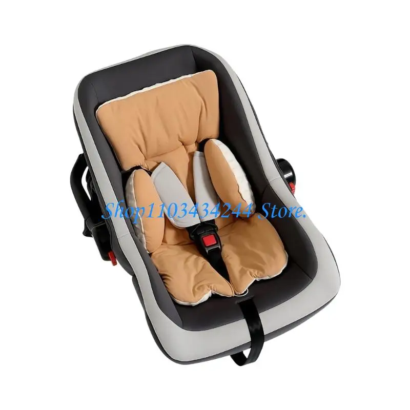  Double Sided Infant Pram Pad Plush Fabric Comfortable Baby Carry Cushion