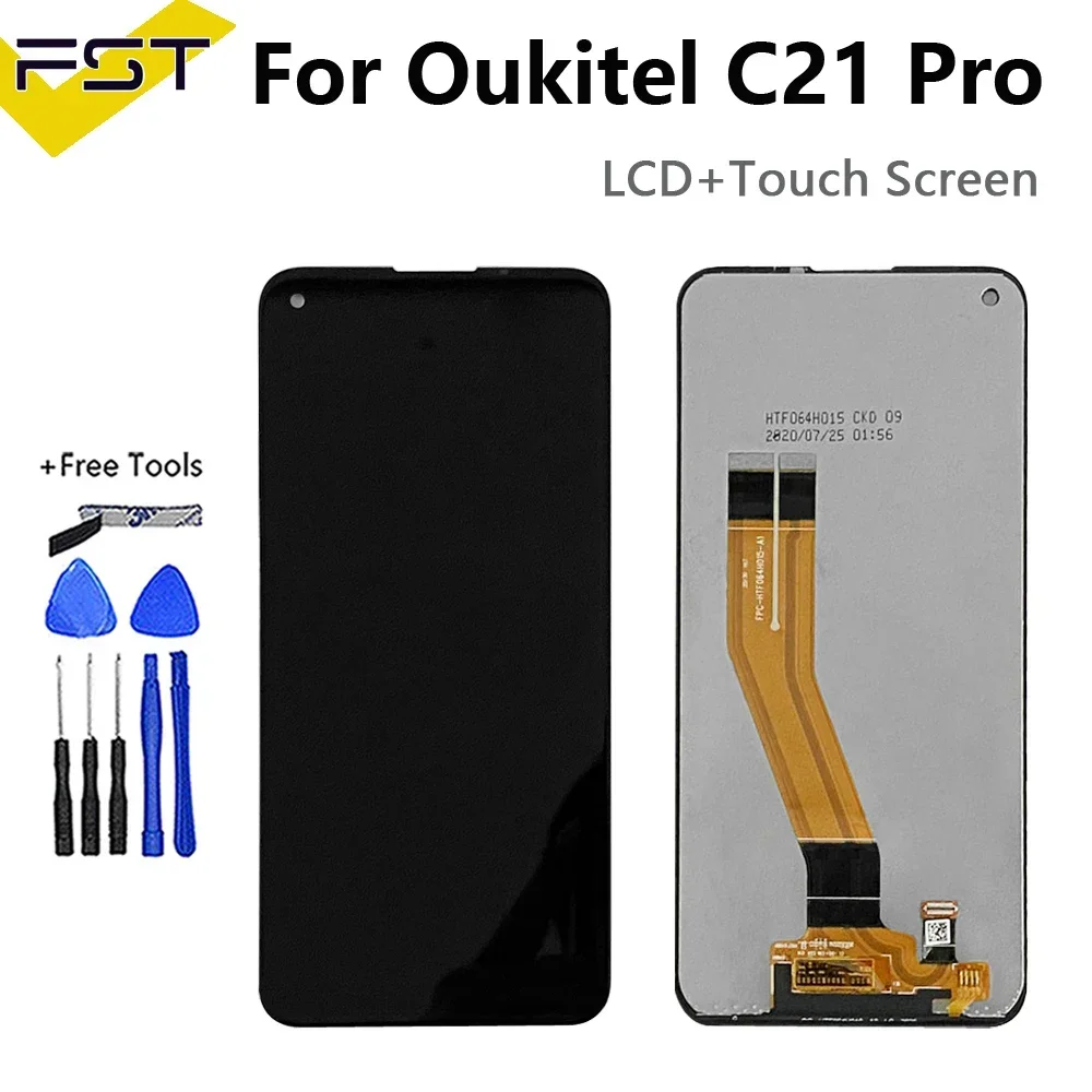 For OUKITEL C21 Pro LCD Display Touch Screen Digitizer For Oukitel C17 Pro LCD C22 C23 Pro C25 C32 C19 Pro C33 C35 C36 Display