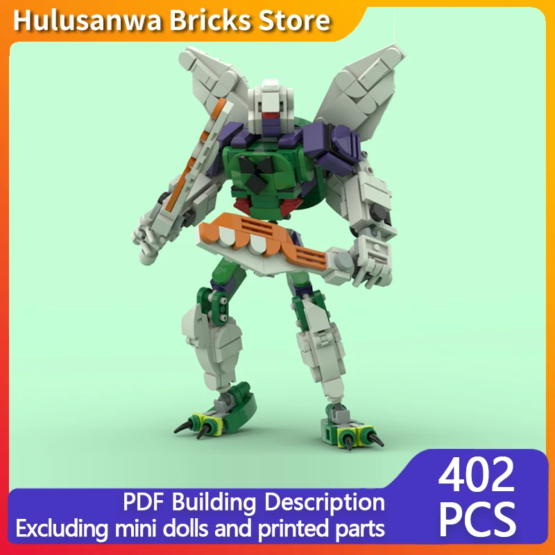 

Популярная киномодель MOC, строительные кирпичи, классическая боевая меха, модульная технология, подарки, праздник, сборка, детские игрушки, костюм