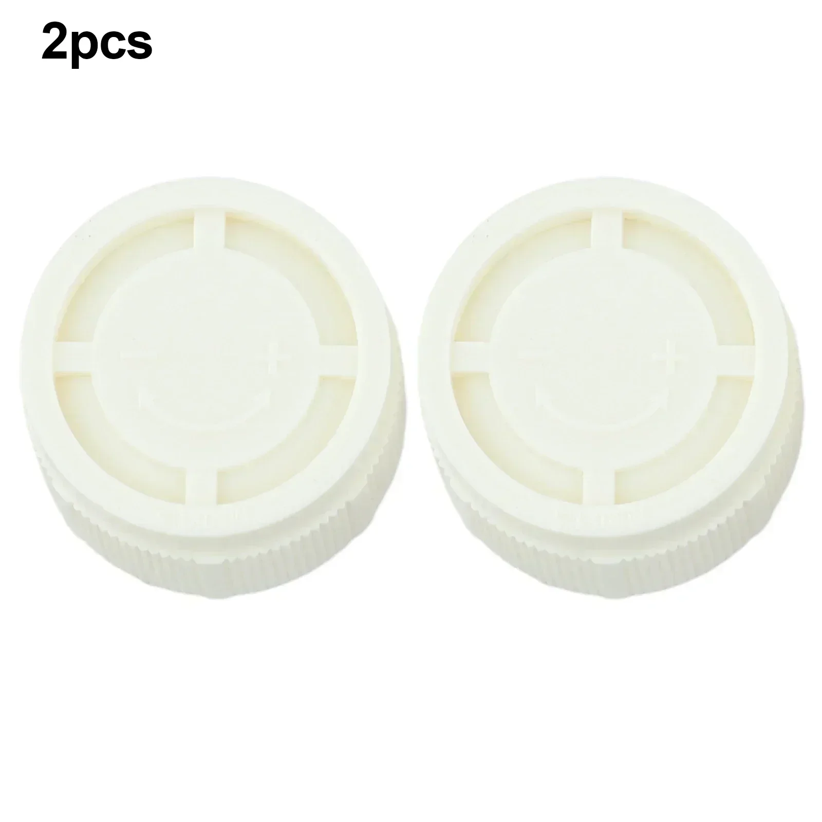 Radiator Thermostatic Adjusting-Caps M30 X 1.5 Thread, White Plastic Decorative Covers For TRV Valves