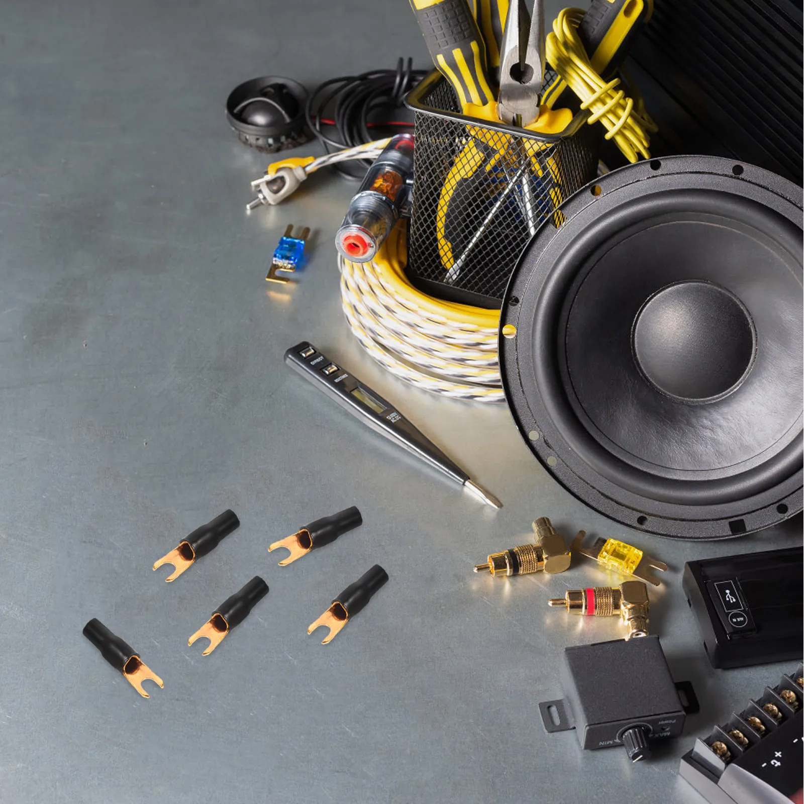 10Pcs Car Audio Spa…