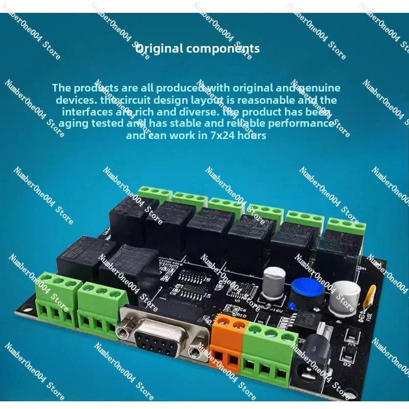 Applicable to Relay module RS232/RS485 computer PLC control switch 8 channels LH-08