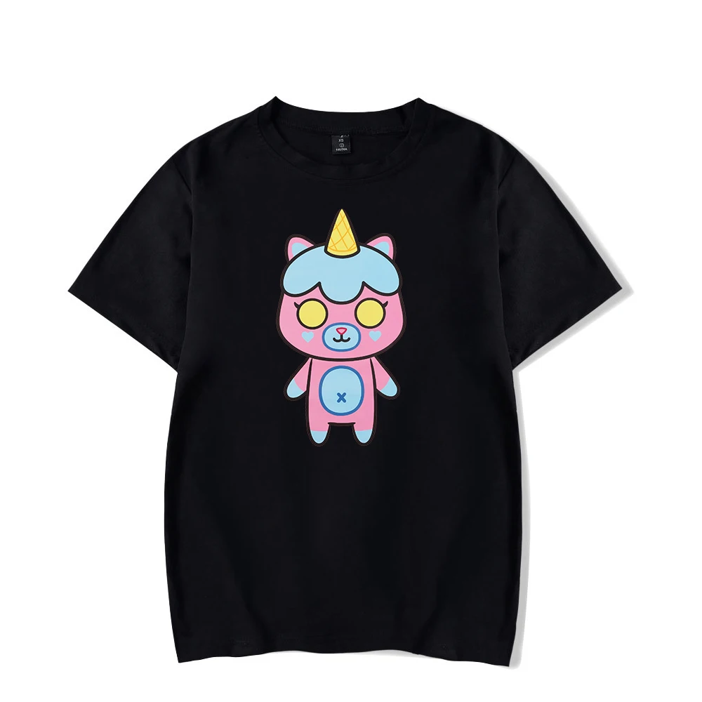 

2026 ItsFunneh Krew District Merch T-shirt Unisex Crewneck Short Sleeve Tee Harajuku Streetwear Men Women's Tshirt Funny Clothes