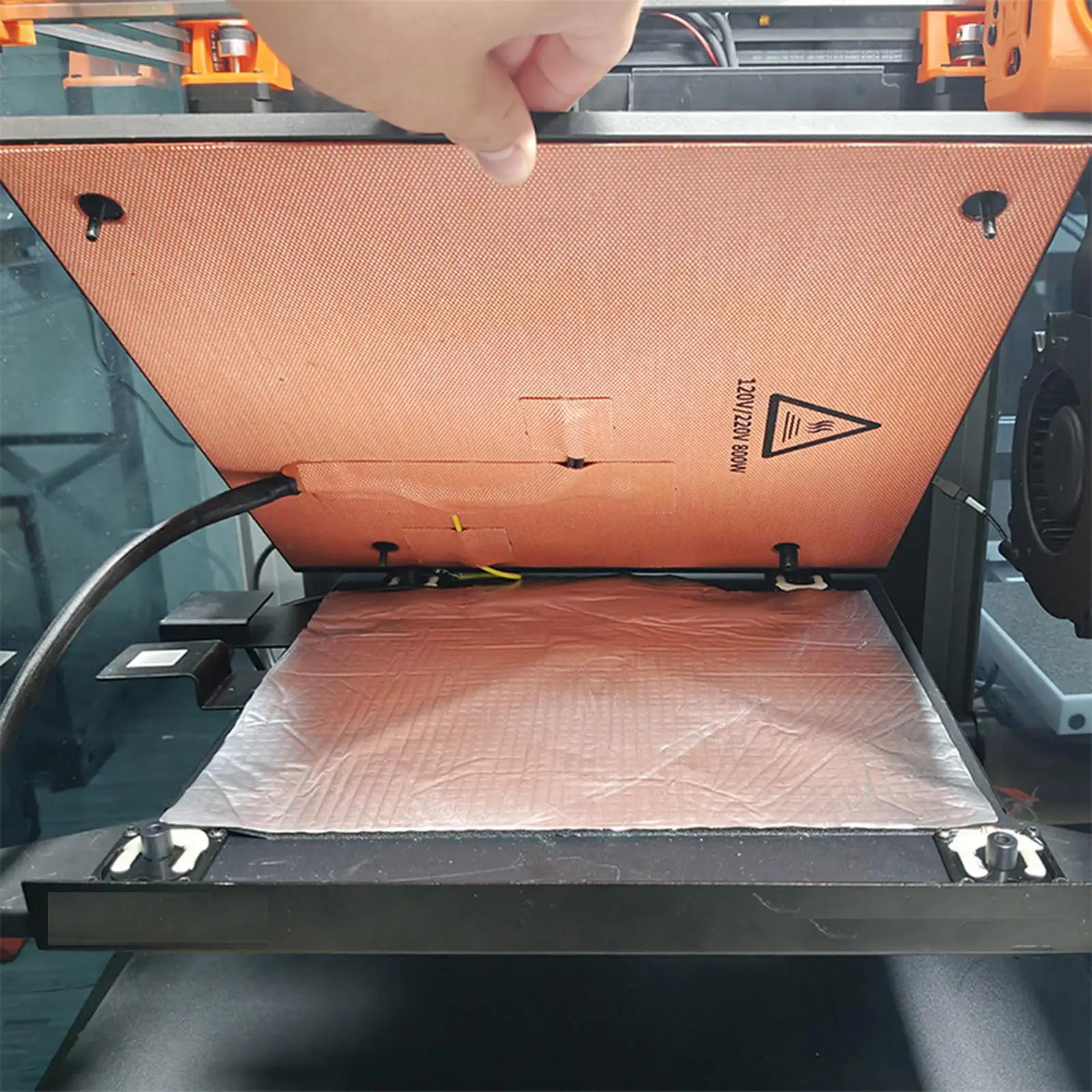 

3D Printer Hot Bed High Performance High Temperature Resistance 120V/220V