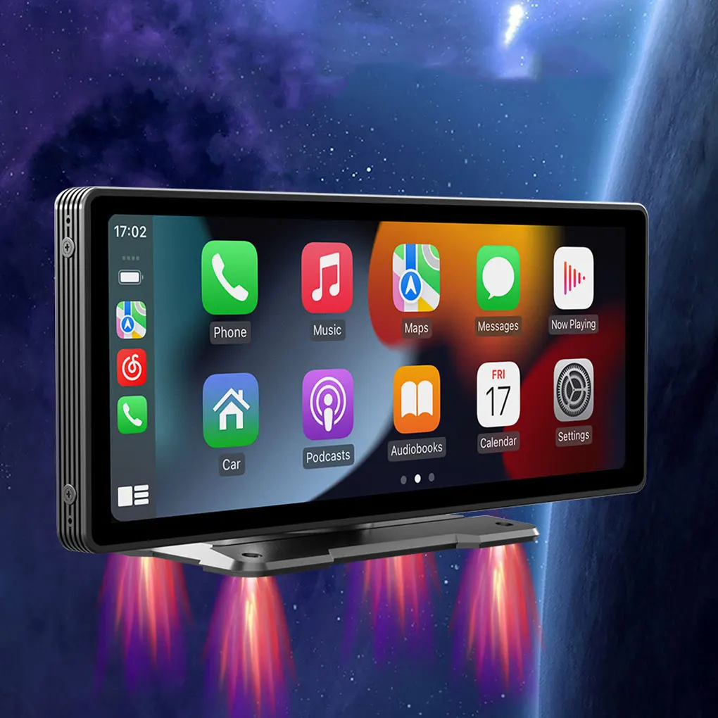 ABS Stable Connection And Low Latency Car Display Screen Unique Car Mode PND Wireless 10.26 Inch