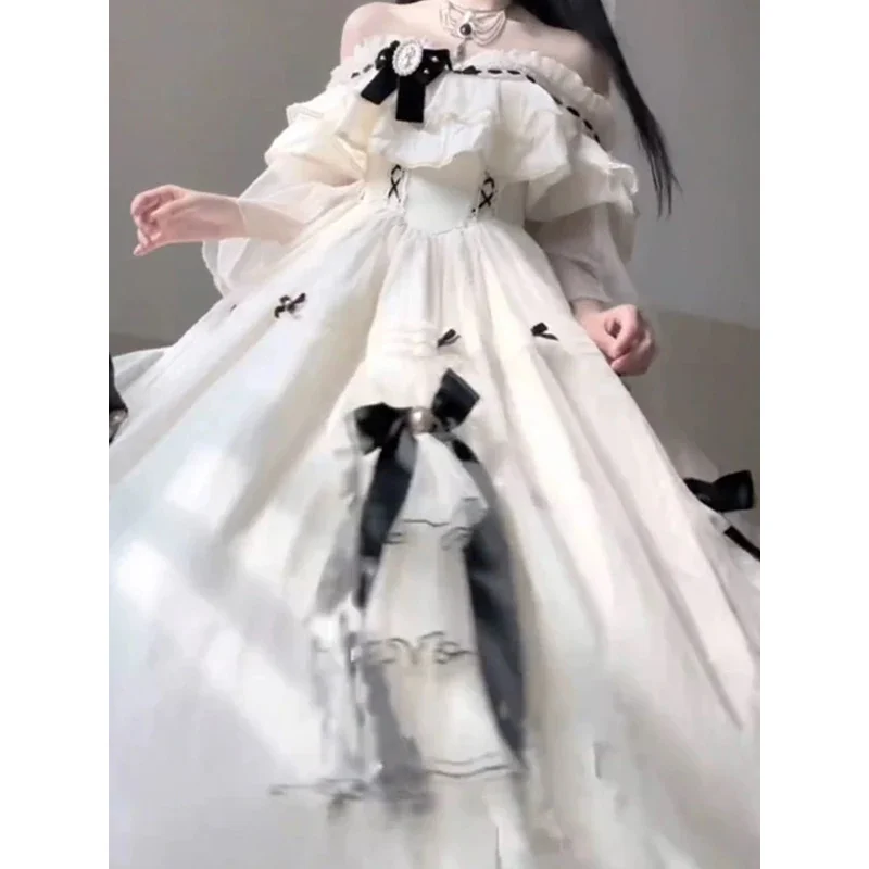 

Elegant and Sweet Miss Generative Color Heavy Industry Women's Wonderful Lolita Escaping Princess Dressx;8'm6,