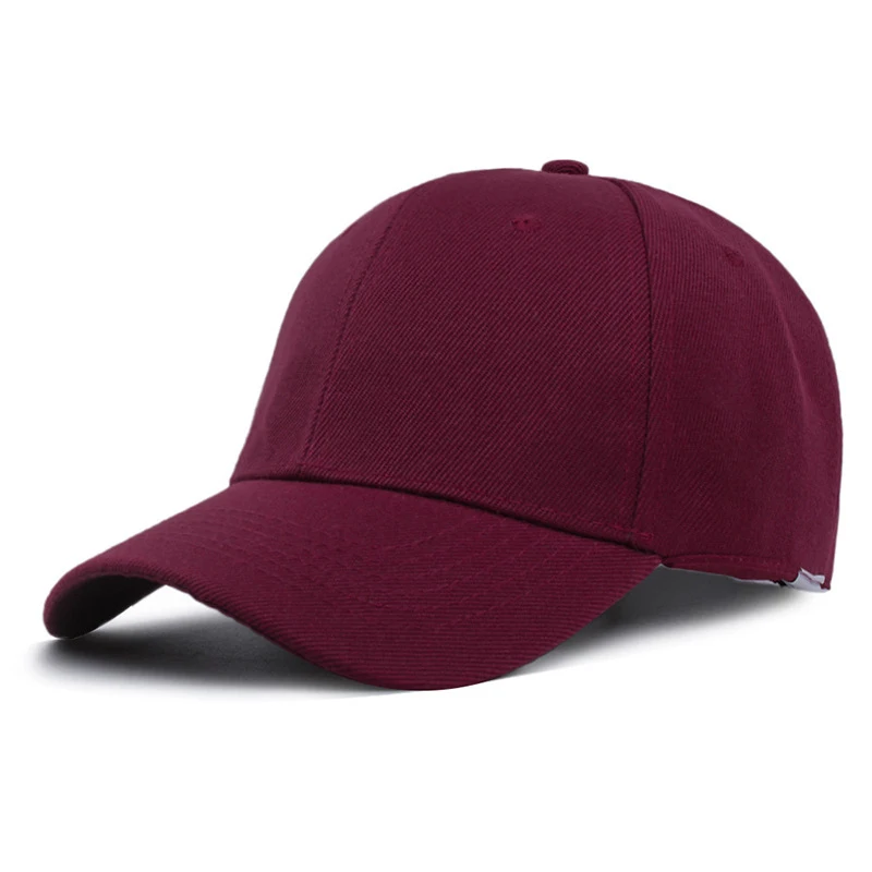 Unisex Hat Plain Curved Sun Visor Hat Outdoor Dustproof Baseball Solid Color Fashion Adjustable Leisure Caps Men Women