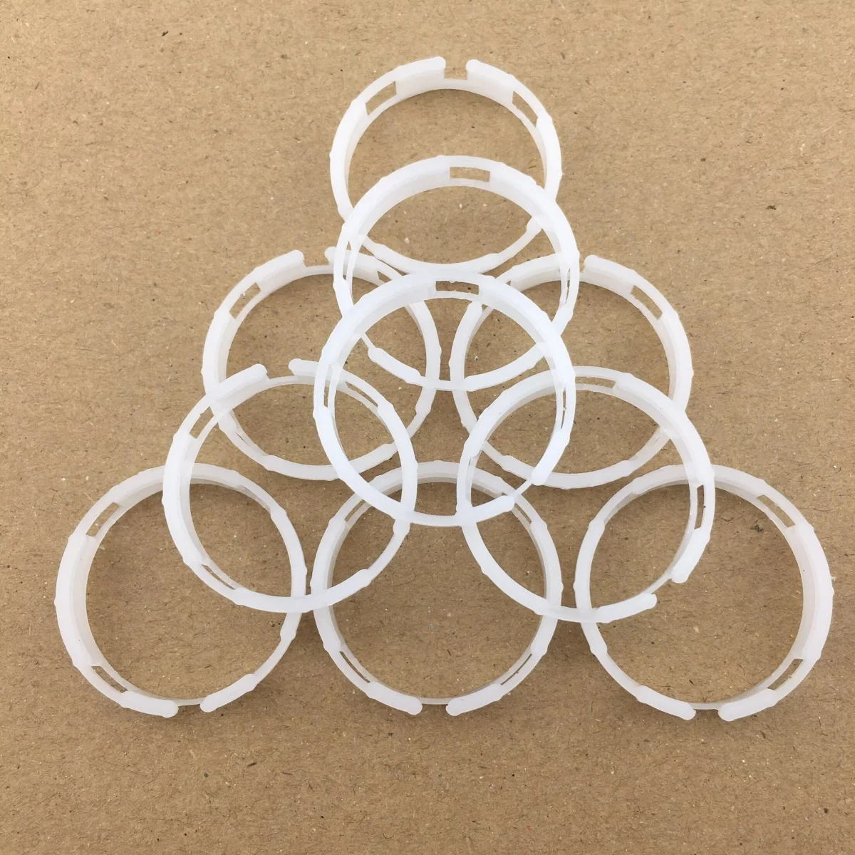 Plastic Movement Spacer Ring For Ronda 515 515-24H Quartz Movement, Fit 40mm Watch Case Inner Holder Cover