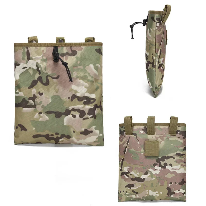 MOLLE Dump Pouch Jagd Mag Recovery Bag Kordelzug Magazin Recycling Aufbewahrungspaket Jagdausrüstungshalter – Detail 9