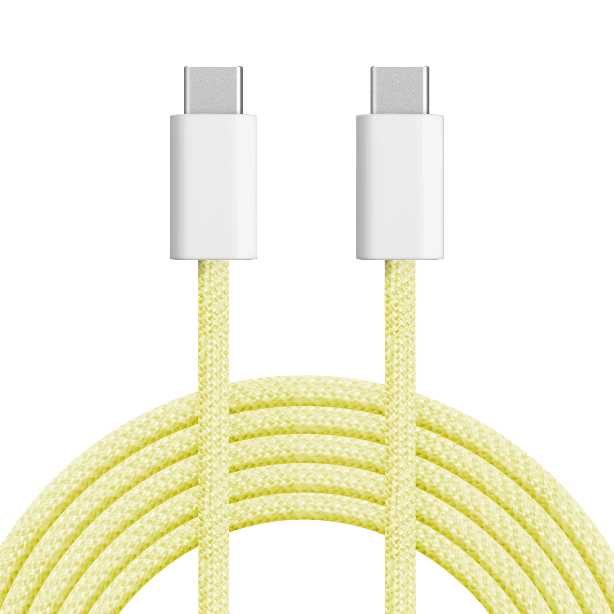 USB Type C Cable-USB Type C 60 W 1.5 m Yellow Kruger & Matz Basic