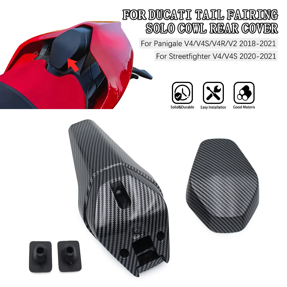 

Fit For Ducati Panigale V4 V4S V2 V4R 2018 2019 2020 2021 2022 Rear Seat Back Cover Interior Fairing Cowl