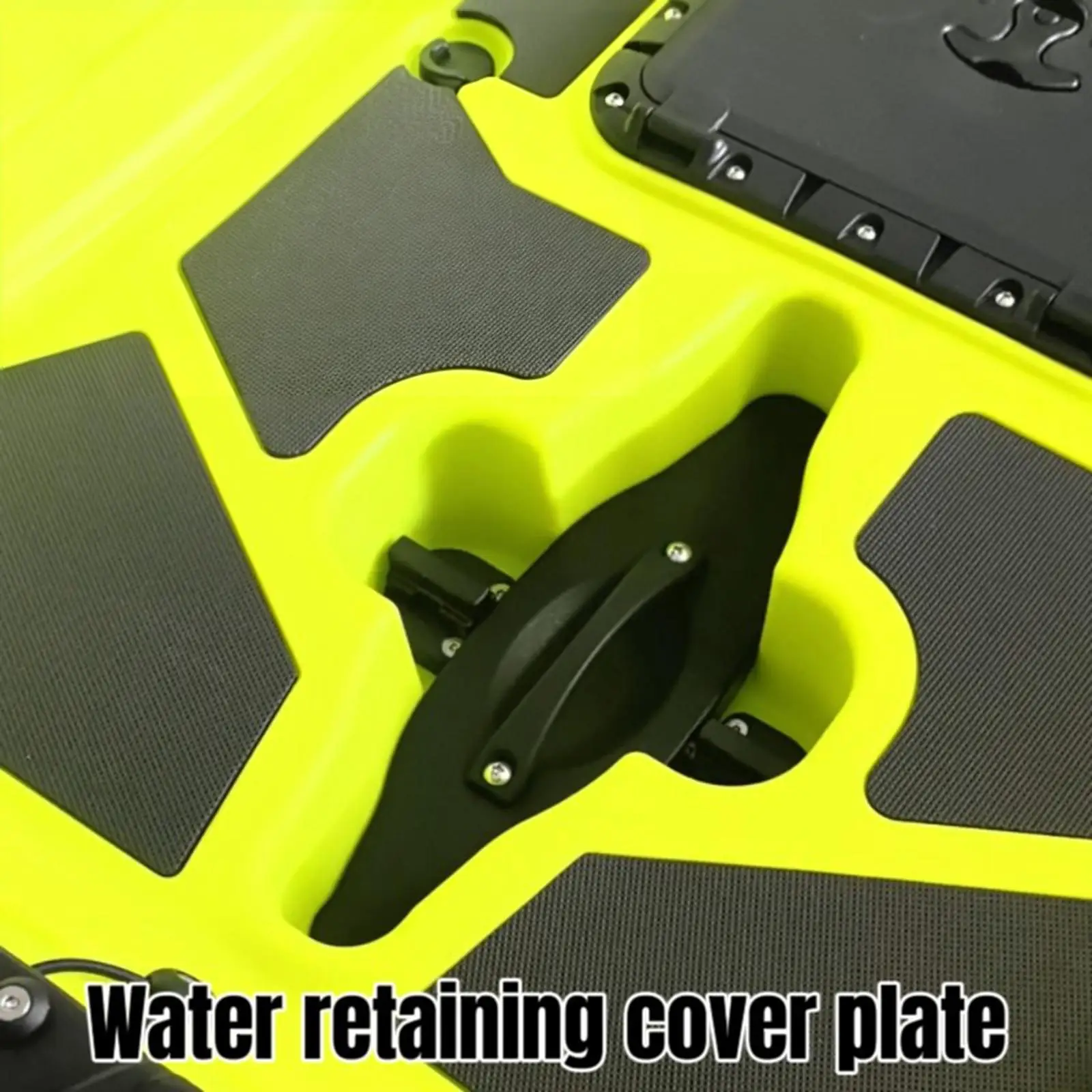 Kayak Water Retaining Cover Plate Waterproof Easy to Install Premium Practical Lightweight Durability Professional Accessories