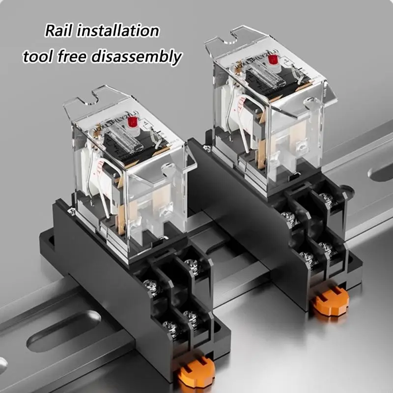 Durability JQX13F 8 Pin Plastic Relays Electromagnetic Power Relays For Home Automation And Industrial Control M4YD