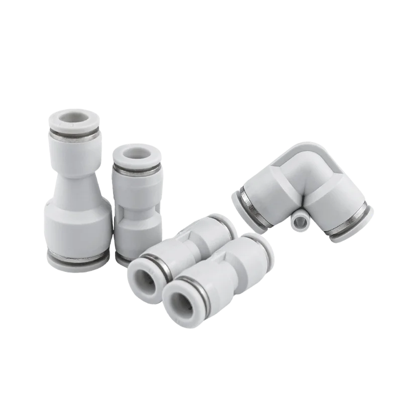 

10pcs Pneumatic Fittings PU4 PU6 PU8 PU10 PU12 PG6-4 PG8-4 PG8-4 PG10-8 PV4 PV6 PV8 PV10 PV12Plastic Quick Connector Coupling