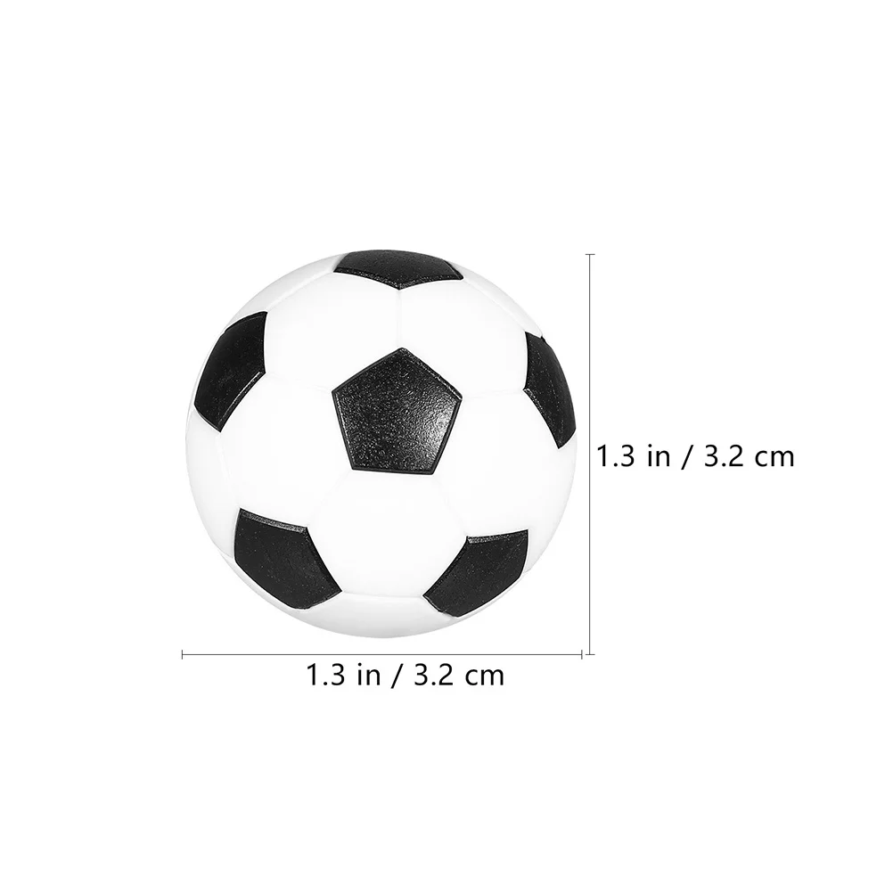 5 Buah Bola Pengganti Foosball Meja Bola Sepak Mini Tahan Lama untuk Permainan Sepak Bola Meja Pesta Rumah Kantor Bola Foosball