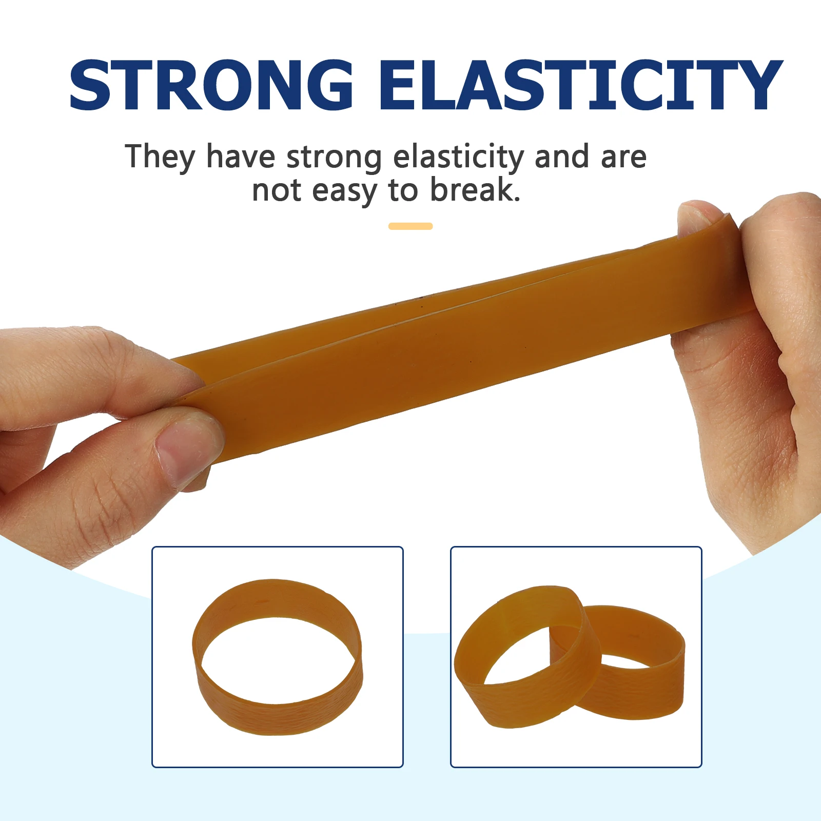 Elasticity Bright Colors Multi Functional Daily Accessories Supplies Rubber Ring Bundled Craft Sewing