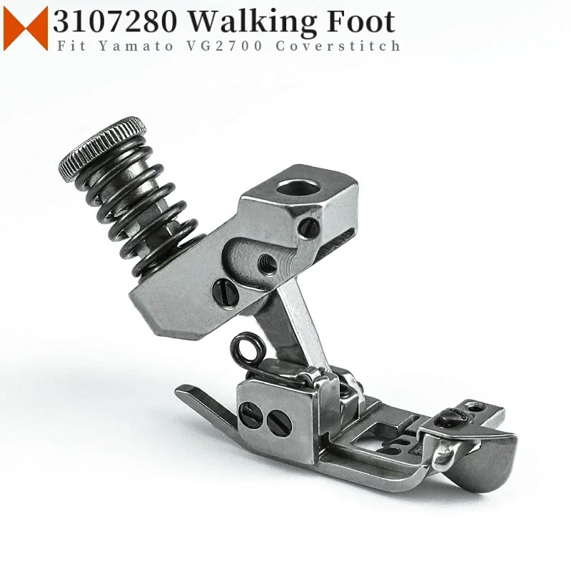 

3107280 (6.4mm) Walking Presser Foot For Yamato VG2700 VG3721 Coverstitch Sewing Machine Parts