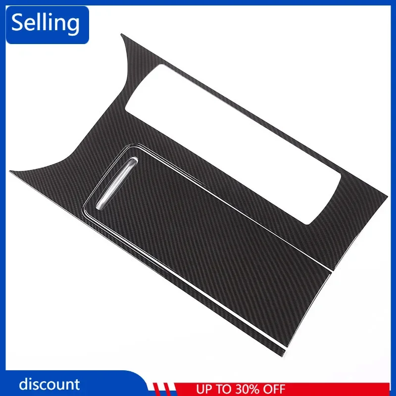 

New!! Carbon Fiber Style For Land Rover Range Rover Sport RR Sport 2014-2017 ABS Plastic Center Console Panel Cover Trim Parts