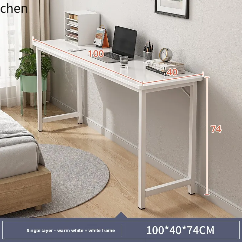 PYH Computer  Simple Bedroom Home Office Long  Small Apartment Wall-Mounted Narrow Study  Desktop Writing
