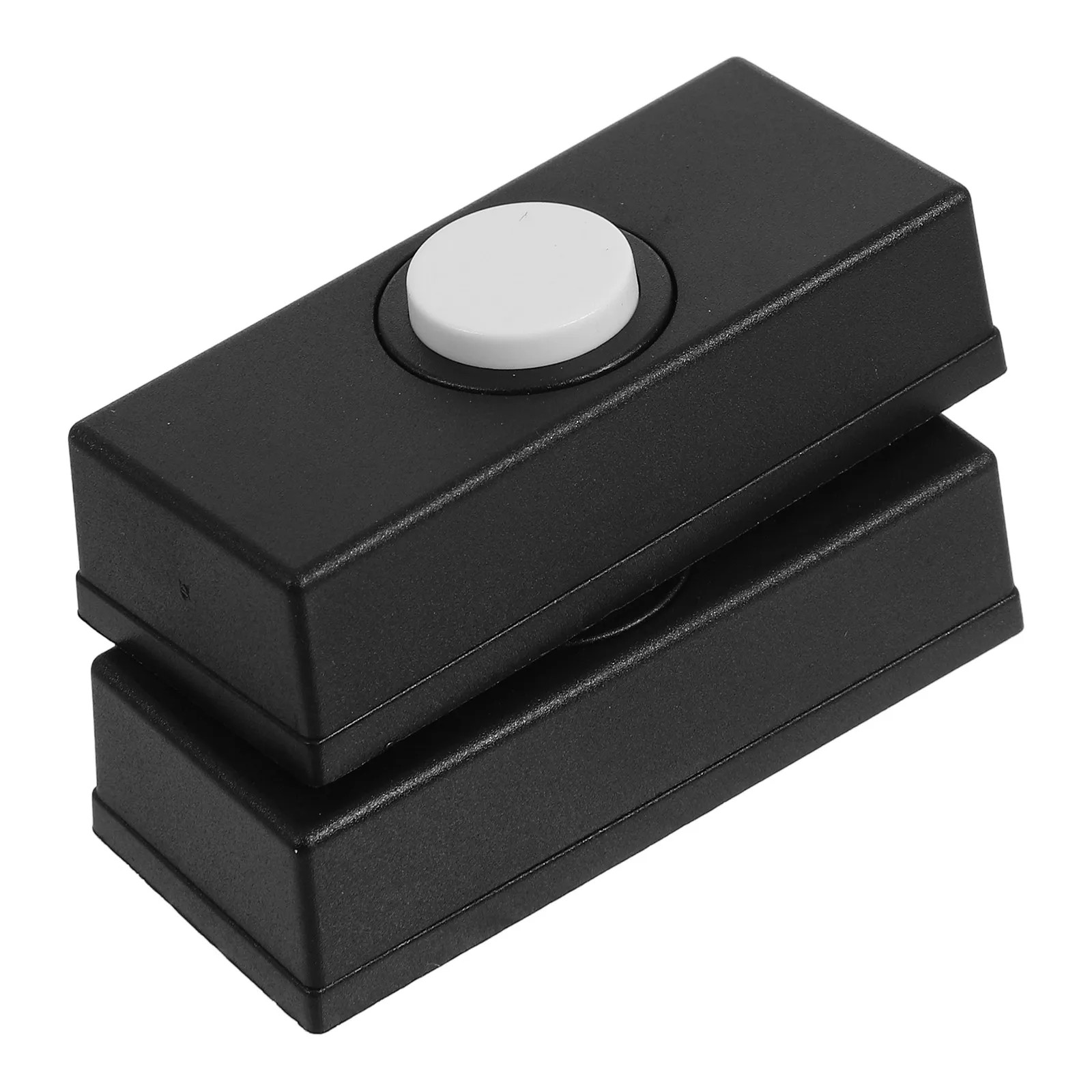 

2 Pcs Doorbell Switch Decorative Bells for Homes Wired Button Covers outside Vintage Plastic Wall Mount Retro Design