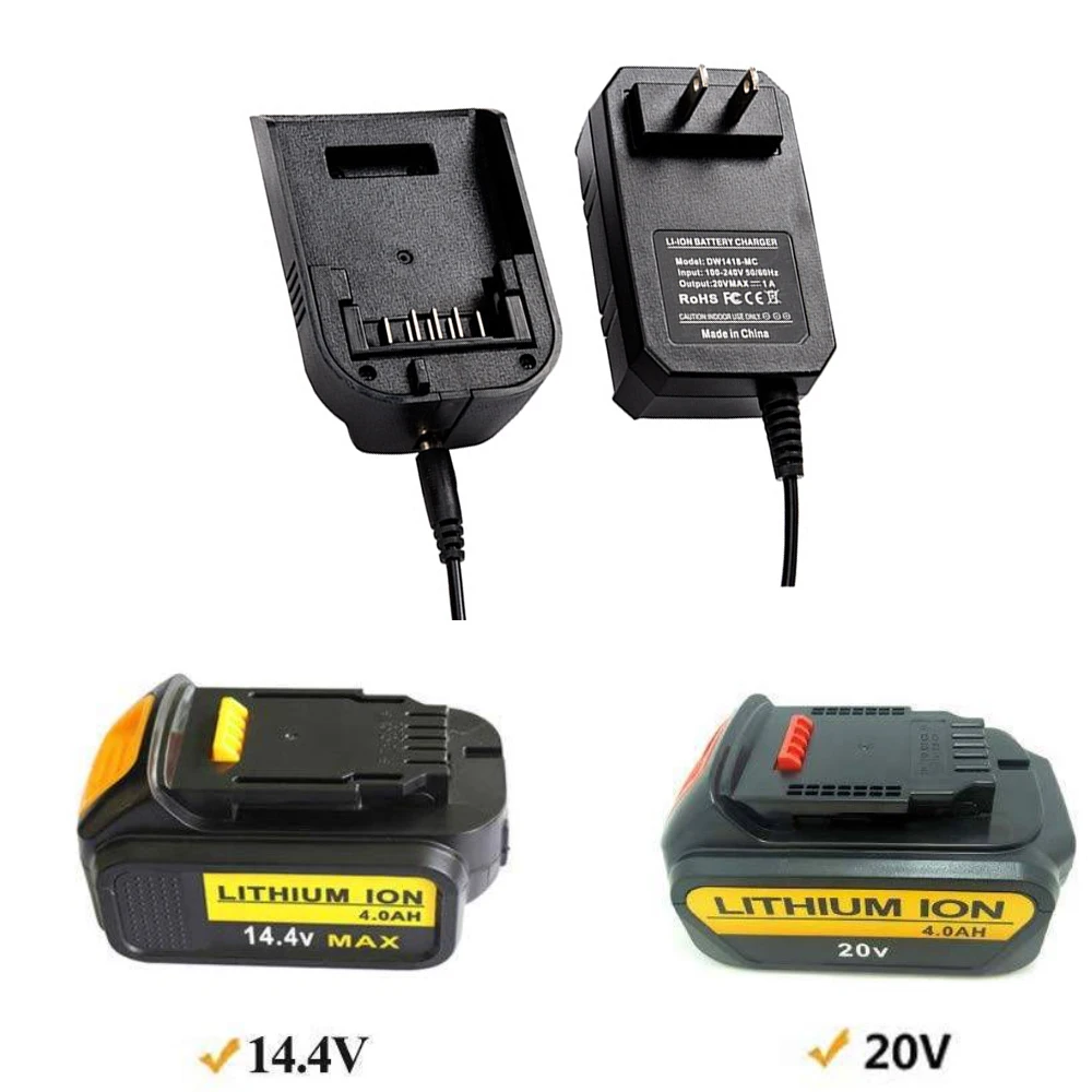 DCB118 14.4-20V 1A Li-Ion Battery Charger Replacement Charging For Dewalt Tools For Model DCB107 DCB115 DCB112 DCB143 DCB206