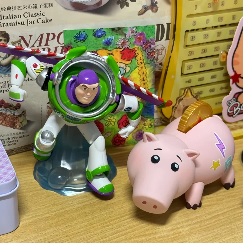 

Оригинальная история игрушек Диснея, серия игривых моментов, фигурки слепых коробок, модные милые настольные украшения, коллекция подарков, игрушек