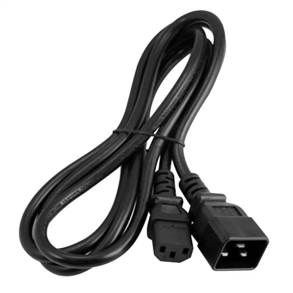 1.8m IEC 320 C13 to C20 Power Supply Extension Cord Adapter for PDU UPS