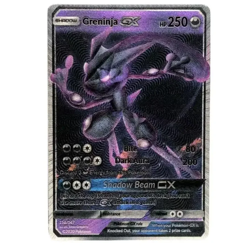 Pokemo Flash Card Charizard Mewtwo Greninja Diablo Series Ptcg 9 Sheet Coarse Flicker Anime Peripheral Game Collection Card Gift