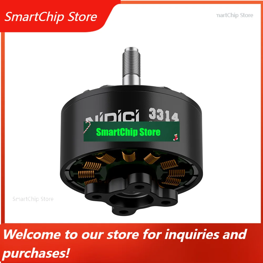 

StoreNidici 3314 900Kv Brushless Motor For FPV Flying Machine Model AircraftDrone Parts