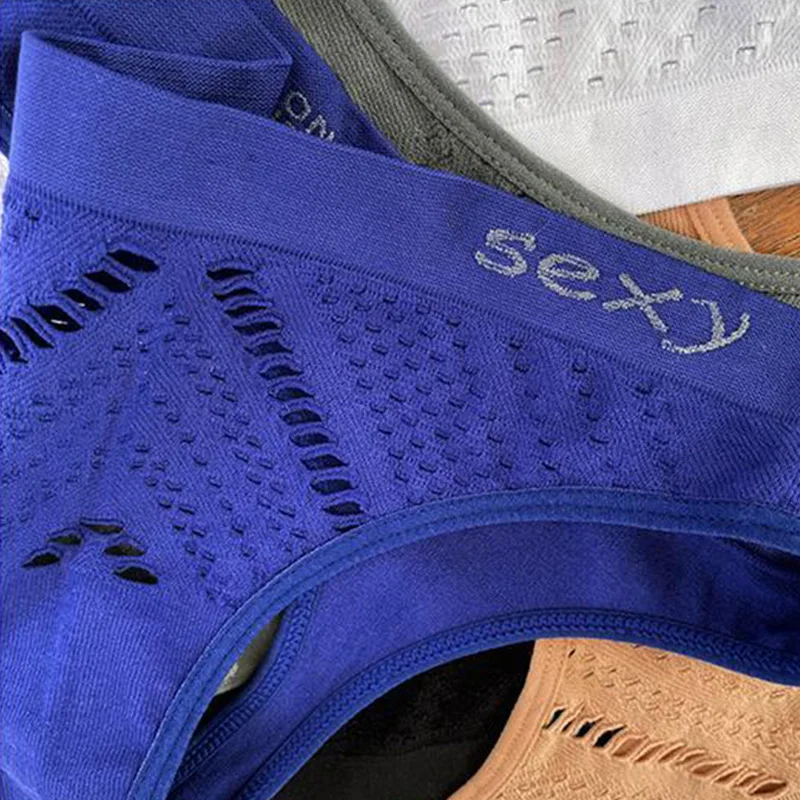 النساء سراويل مثير الجوف خارج g-سلسلة سيور للنساء سلسلة سيور الصلبة سلس مثير الملابس الداخلية للنساء #5