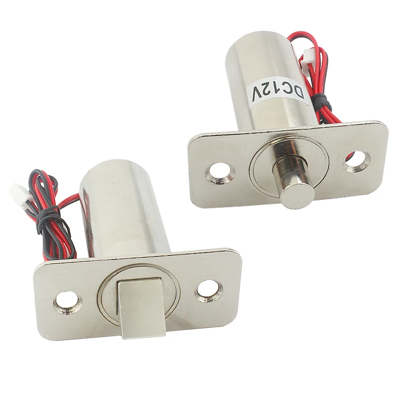 DC12v24v embedded electric bolt lock concealed access control electric lock wooden door stainless steel door electric lock