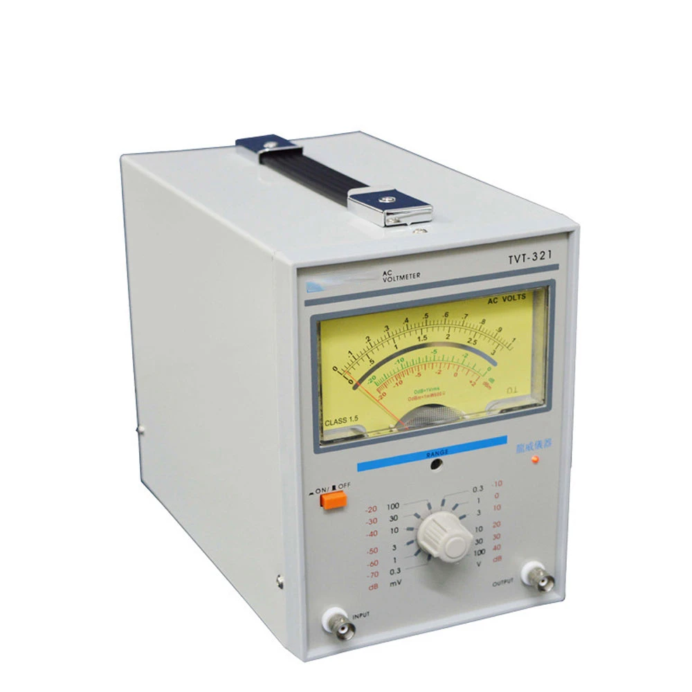 

Single needle millivoltmeter pointer millivoltmeter TVT321 Voltage Measuring Instruments Measure Frequency 5Hz ～500KHz : ± 3%