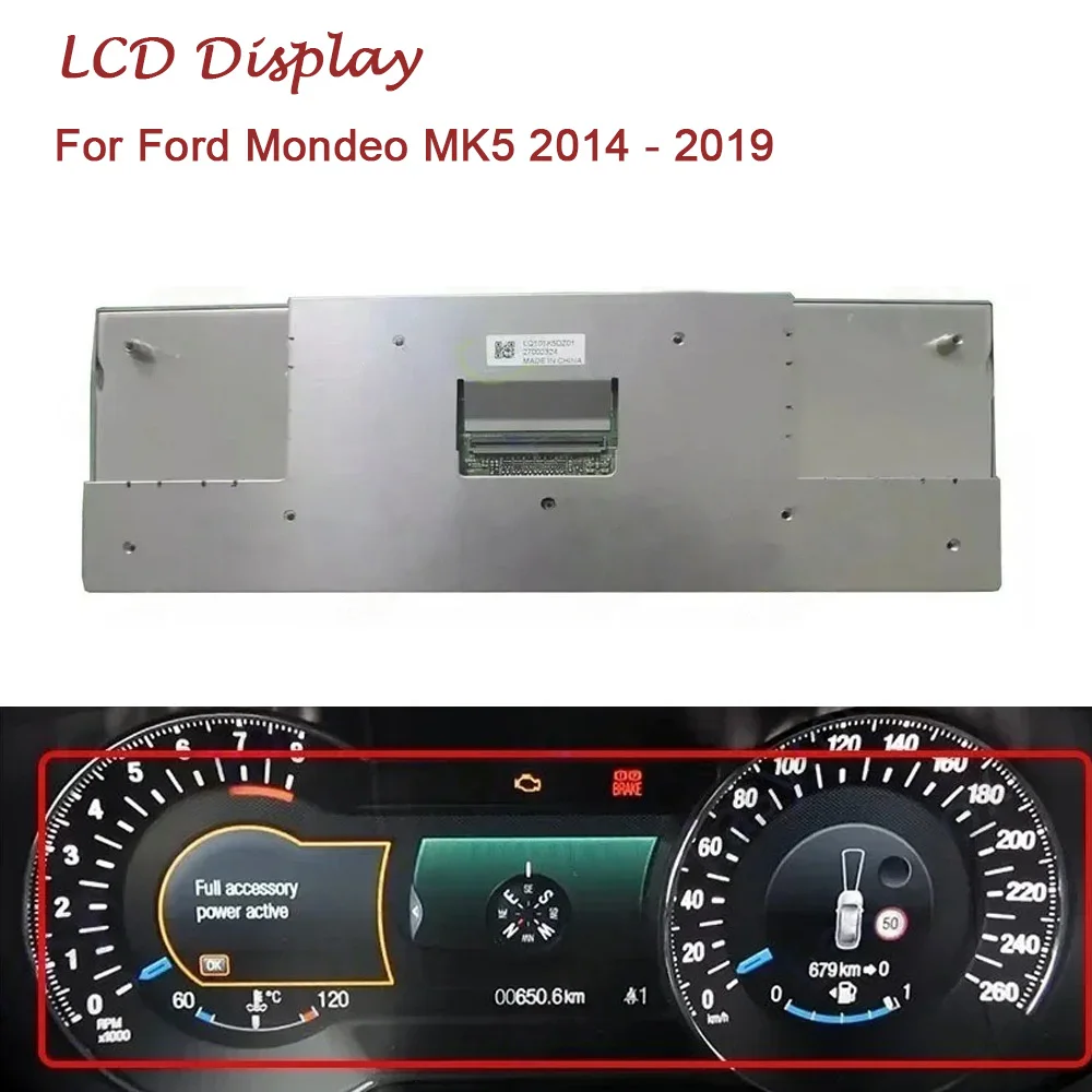 

FS7T-10849-BJB LCD Display Dashboard for Ford Mondeo MK52014 2015 2016 2017 2018 2019 Instrument Cluster