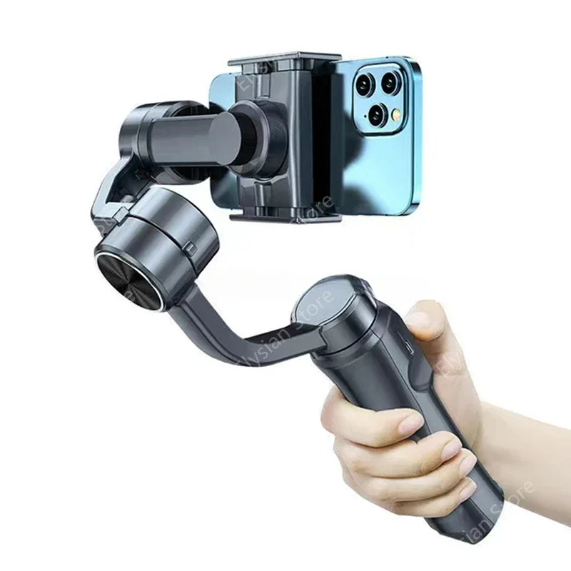 H4 Gimbal 3 Axis Cell Phone Control The Focal Length Professional Stabilizer Face Tracking Vlog Selfie Stick F6