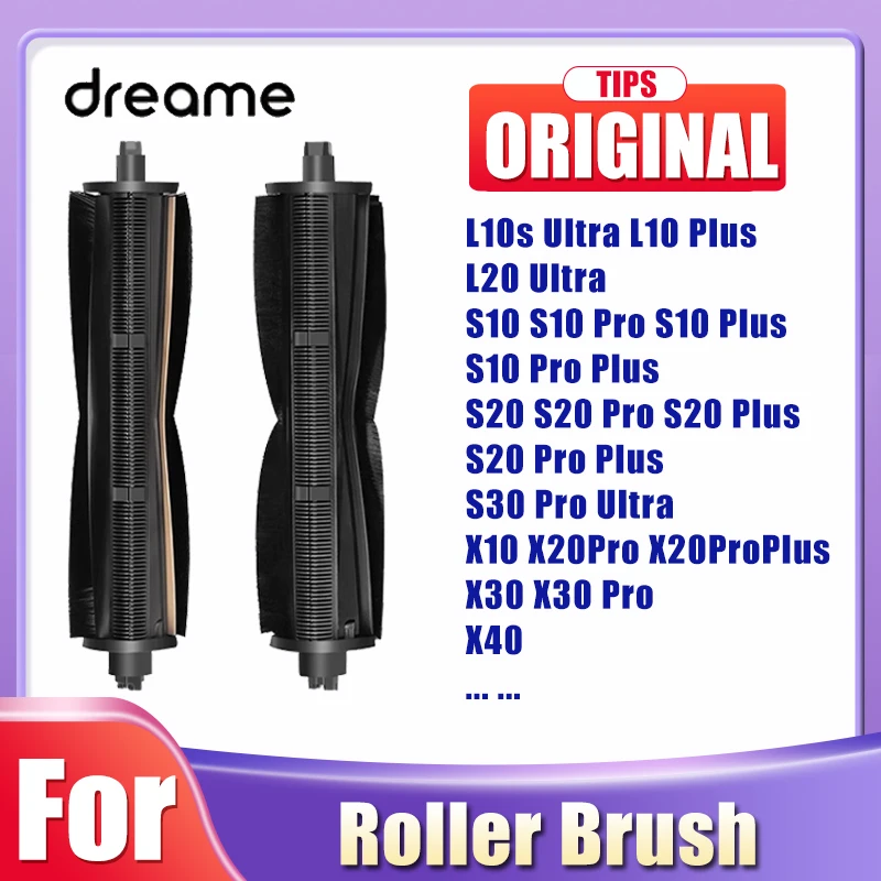 Original Cutting Hair Anti-Tangle Roller Brush dreame L10s Ultra L20 Ultra LX10 X20 Pro X30 X30 Pro L30 Ultra accessories