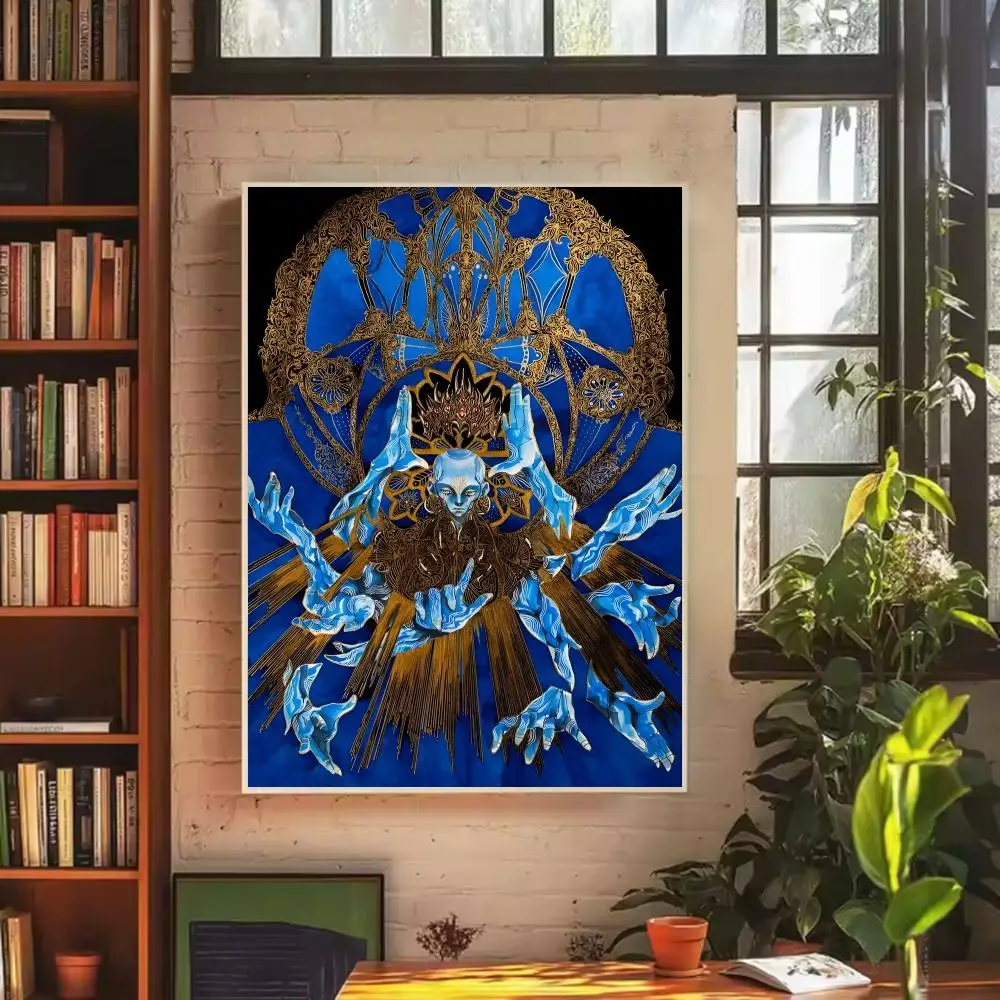 Trendy Epic Fantasy A-Abel Klaers Golden Dynasty Poster Modern Wall Art Collection for Home Decor