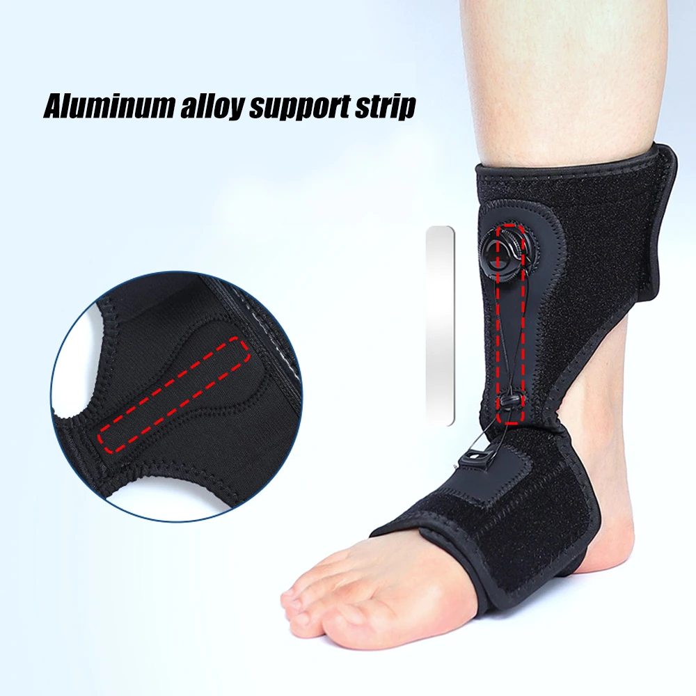 Verstellbare Plantarfasziitis-Nachtschiene, Orthopädische Fußstütze für Fallfuß & Plantarfasziitis-Schmerzen, Geeignet für Männer und Frauen – Detail 11