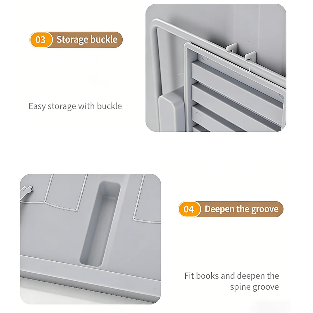 6-Level Adjustable Foldable Bo - Home Office Ergonomics recension och pris