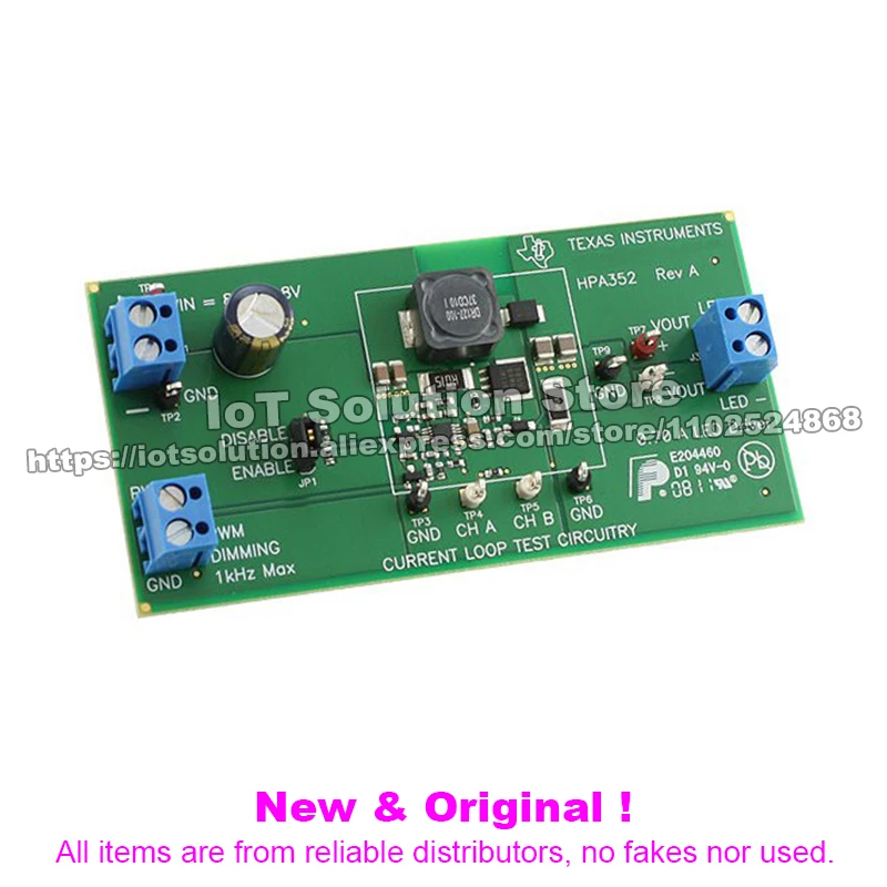 TPS40211EVM-352 8V to 18V Input, 20V to 35V Output, 700-mA Non-Synchronous Boost Current Regulator for LED Drive