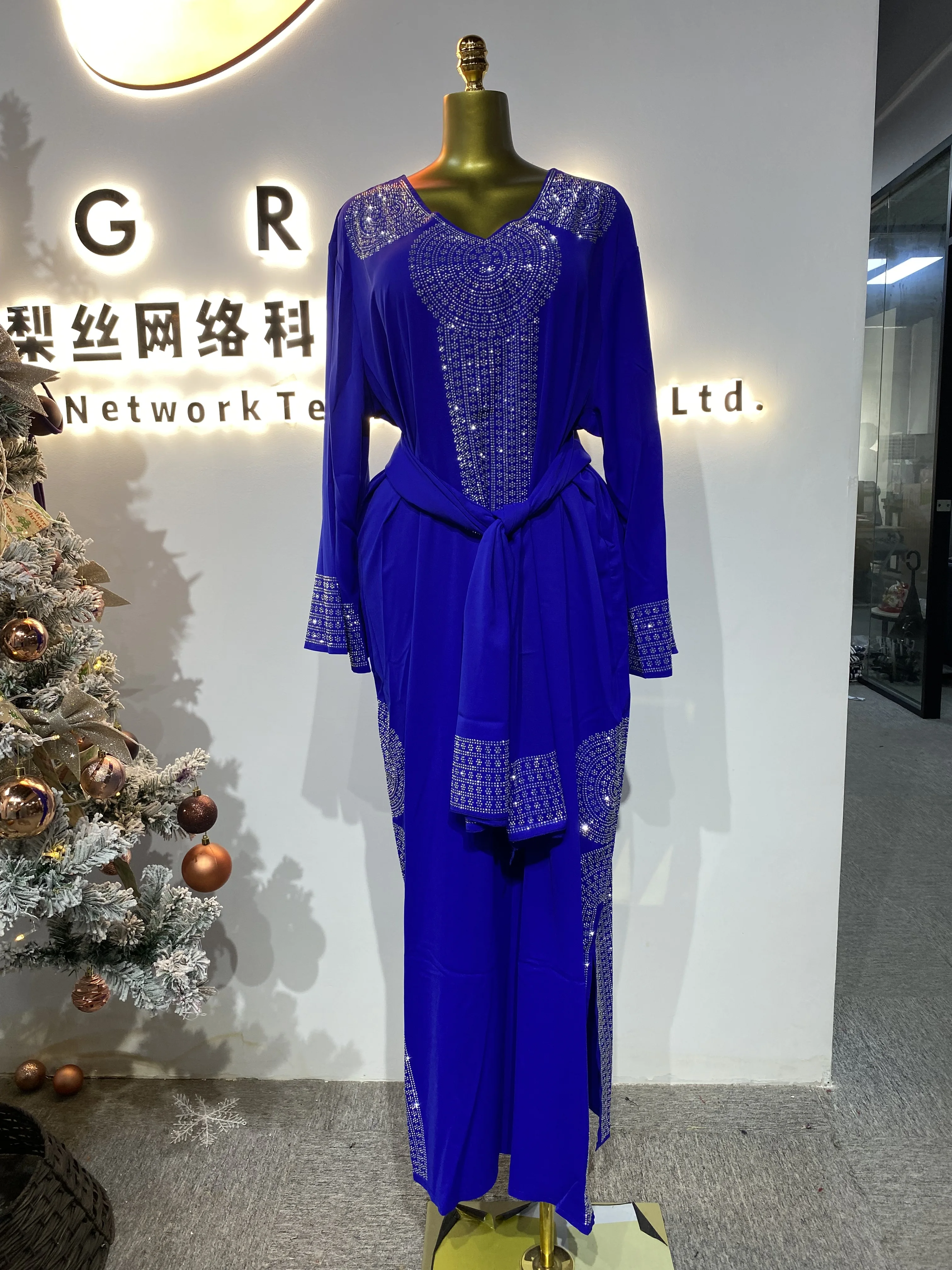 

2025 новый дизайн, горячая распродажа, высококачественная юбка с принтом, элегантное повседневное платье-GZMM087