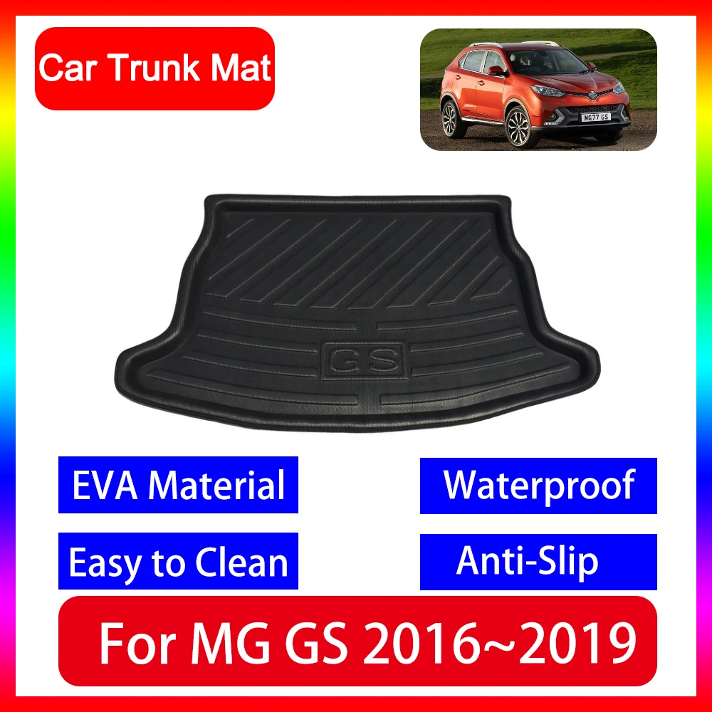 

Car Rear Boot Cargo Pad For MG GS 2016 2017 2018 Floor Rear Trunk Liner Tray Waterproof Carpet Tray Trunk Mats Auto Accessories