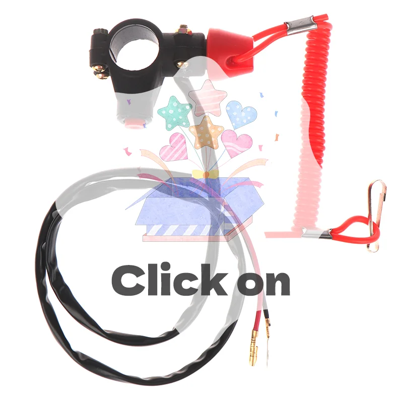 

Кнопка аварийного выключателя аварийной остановки двигателя ATV, мотоцикла, лодки