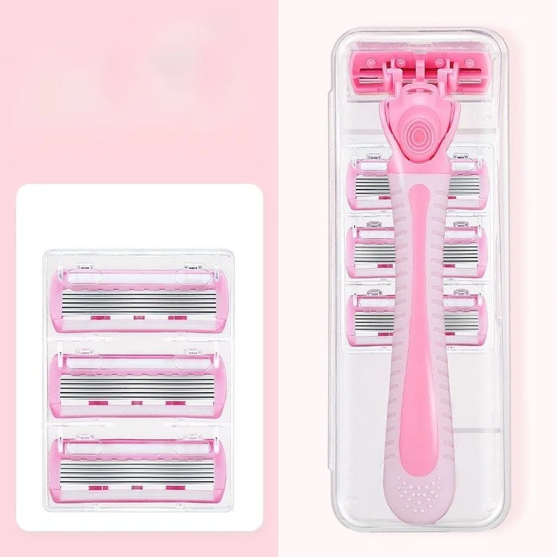 

Colored Razor for Women Female Armpit and Pubic Hair Trimmer Portable Razor for Men and Women.