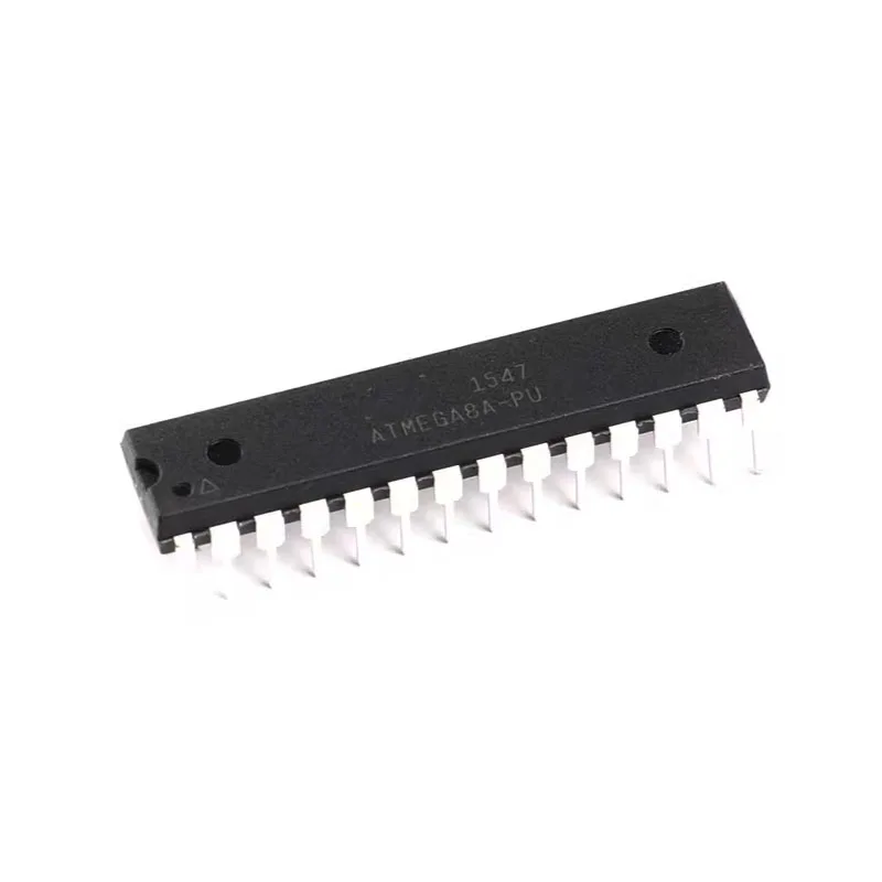 1/5PCS ATMEGA8A-PU DIP-28 ATMEGA8A ATMEGA8 8-bit Microcontroller with 8KB In-System Programmable Flash Chip