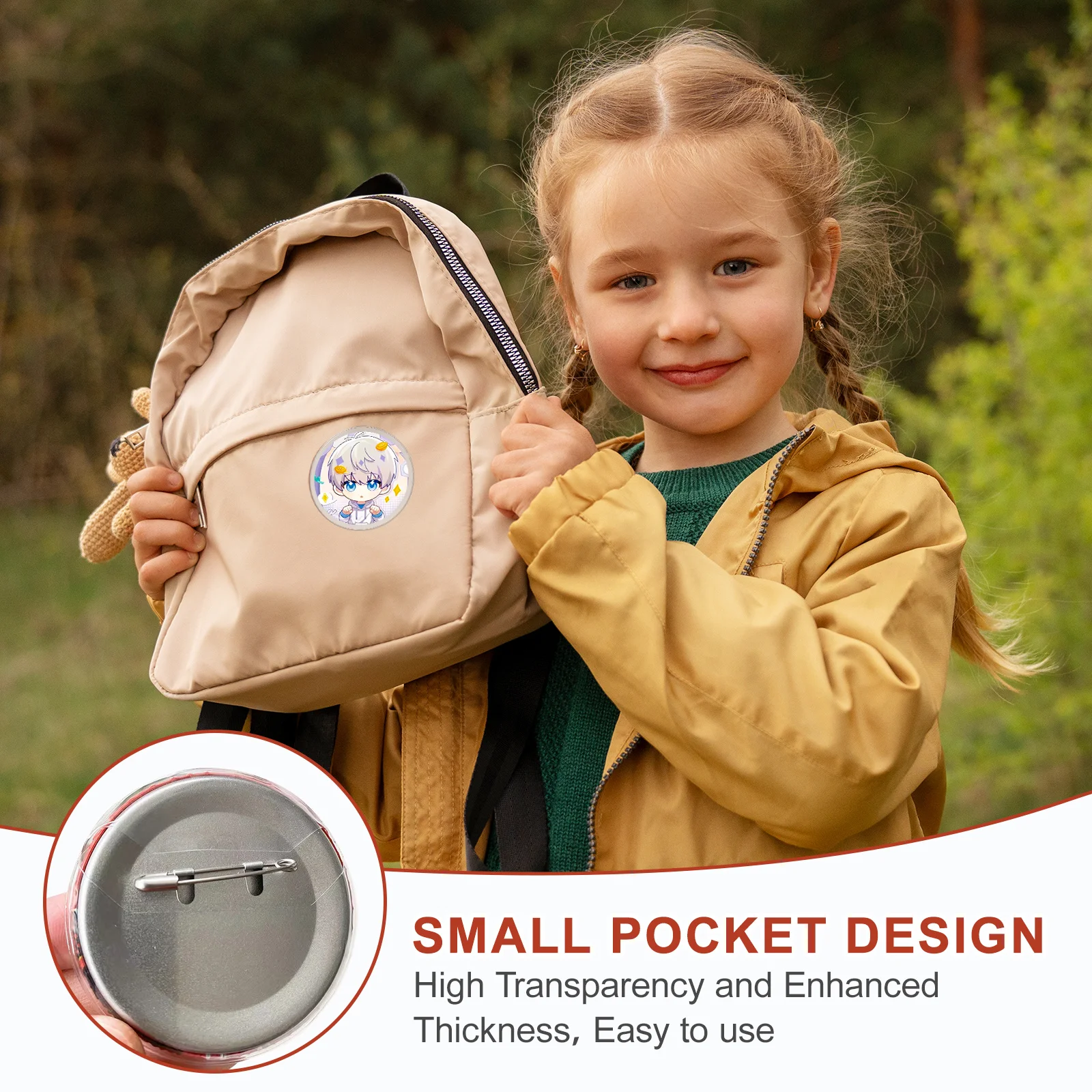 Рисунок 3 - круглые чехлы для бейджей